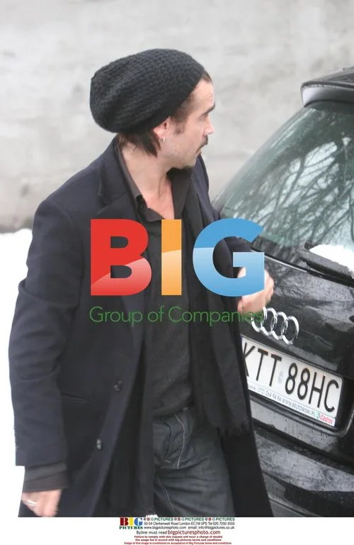 Colin Farrell and Alicja Bachleda with newborn son