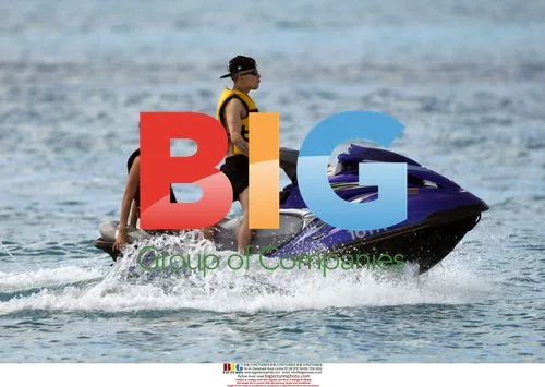N-Dubz Rapper 'Dappy' Jetskiing in Barbados