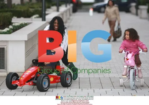 Sinitta and son Zac in new Ferrari Go Kart