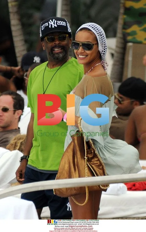 Spike Lee Family Vacation in Miami