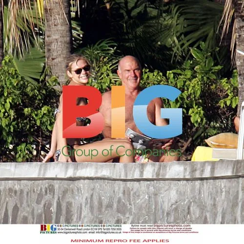 Prince Harry's ex Chelsy Davy on Mauritius beach