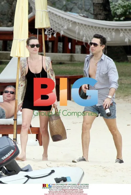 Kate Moss and Jamie Hince on Yacht in Thailand