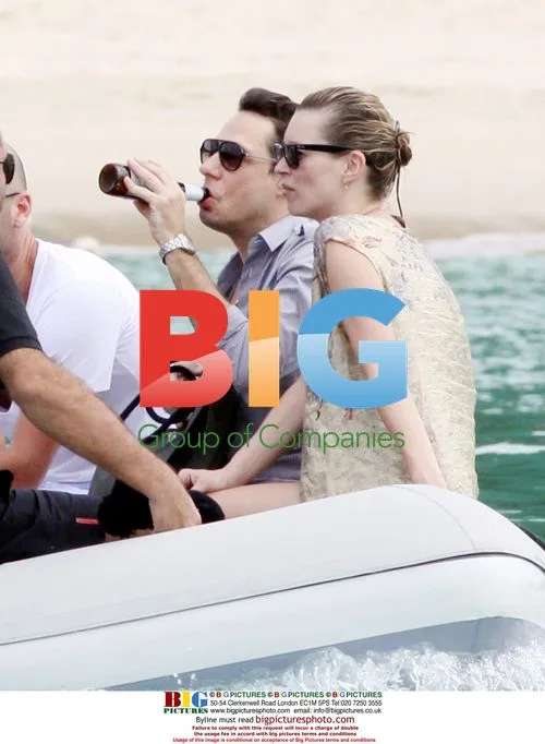 Kate Moss on Yacht in Thailand