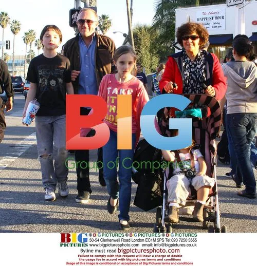 Salma Hayek's Daughter at Santa Monica Pier