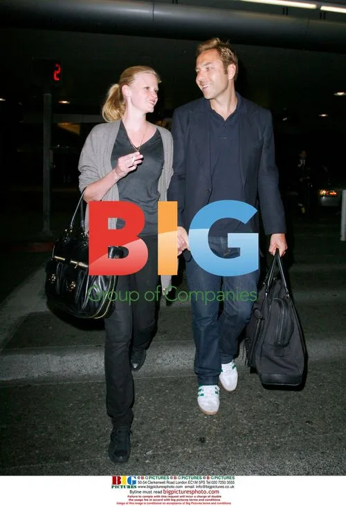 David Williams with girlfriend at LAX
