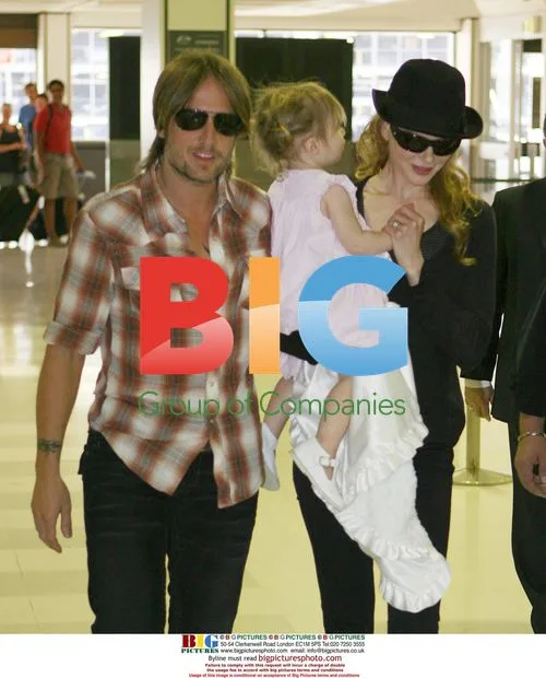 Nicole Kidman, Sunday Rose and Keith Urban in Sydney