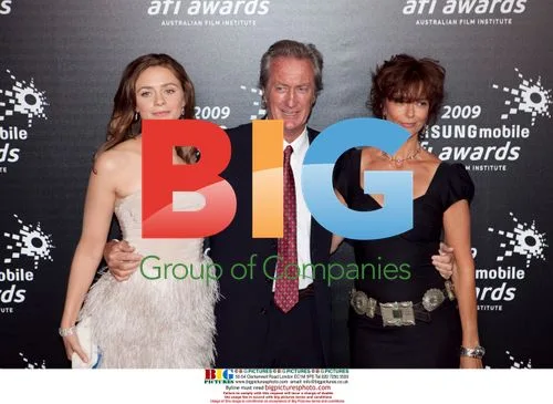 Maeve Dermody, Bryan Brown and Rachel Ward at AFI Awards