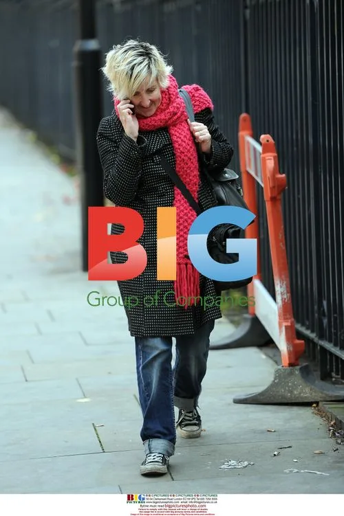 Julie Hesmondhalgh Arriving at Granada Studios