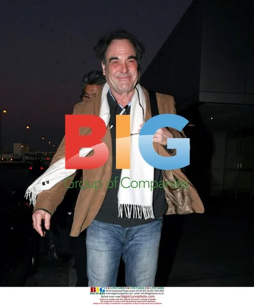 Oliver Stone at LAX Airport