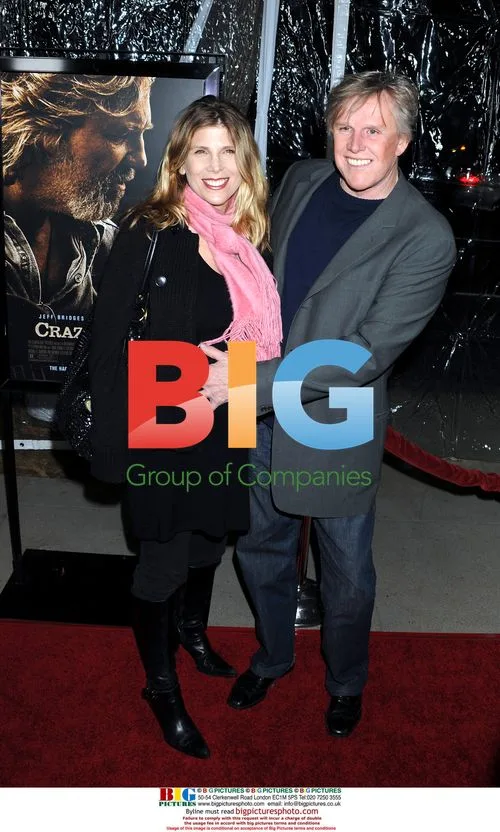 Gary Busey and Stephanie at 'Crazy Heart' Premiere