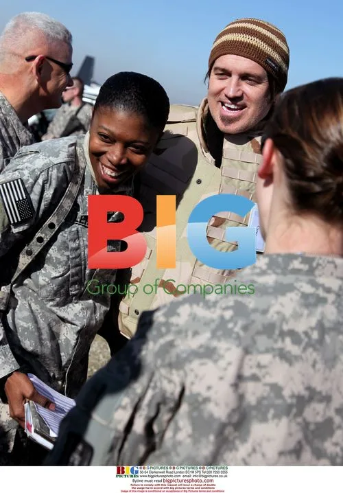 Billy Ray Cyrus with Troops in Afghanistan
