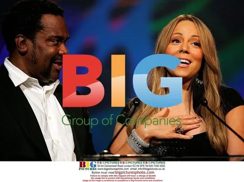 Mariah Carey and Lee Daniels at Palm Springs Film Fest