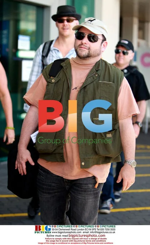 Jason Alexander at Perth Airport