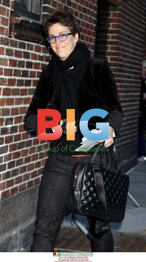 Rachel Maddow at 'Late Show with David Letterman'
