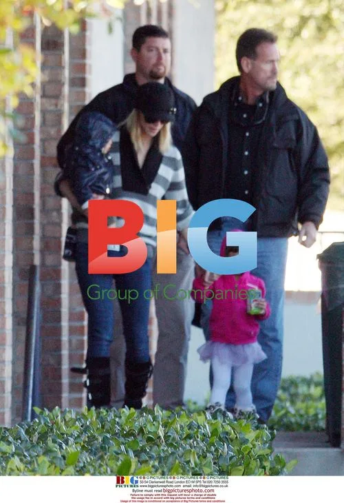 Elin Nordegren with Children Near Home