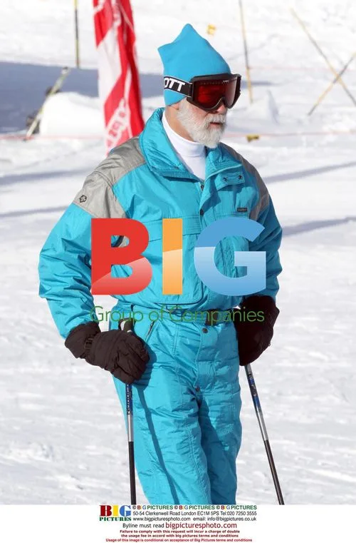 Prince Michael of Kent and wife on ski holiday
