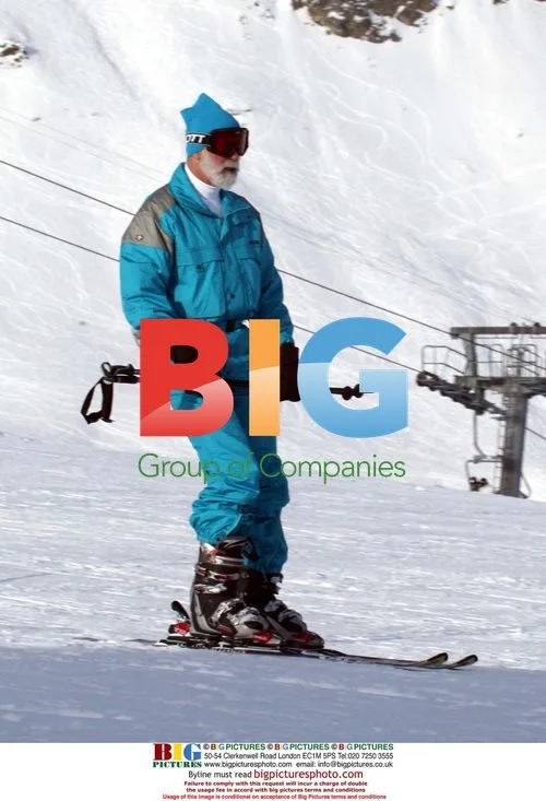 Prince Michael and Wife on Ski Trip
