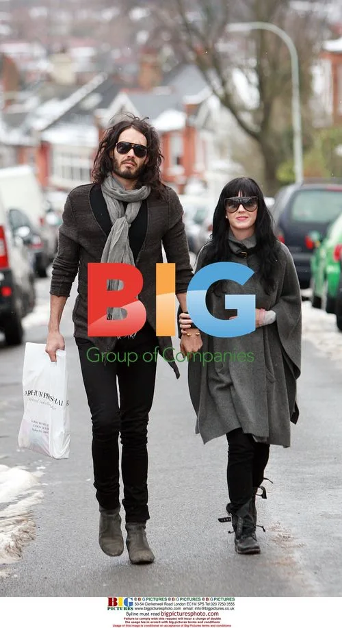 Russell Brand and Katy Perry Breakfast Outing