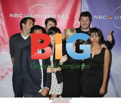 Amy Poehler and Cast at NBC Party