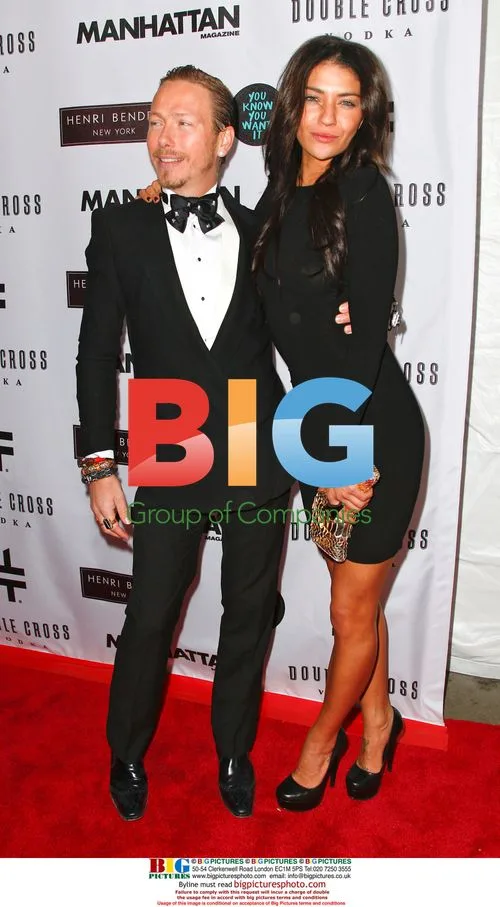 Jessica Szohr & Eric Daman at Gossip Girl Party