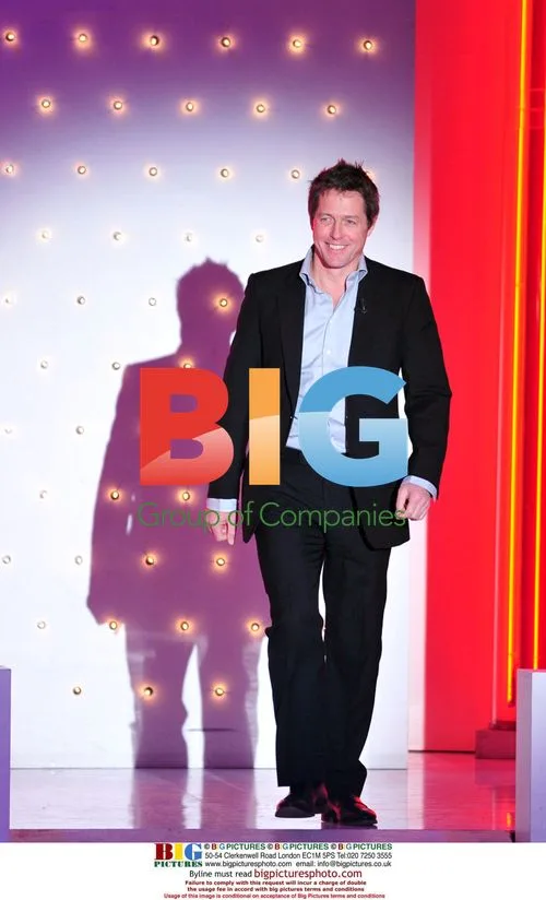 Hugh Grant at Vivement Dimanche Recording