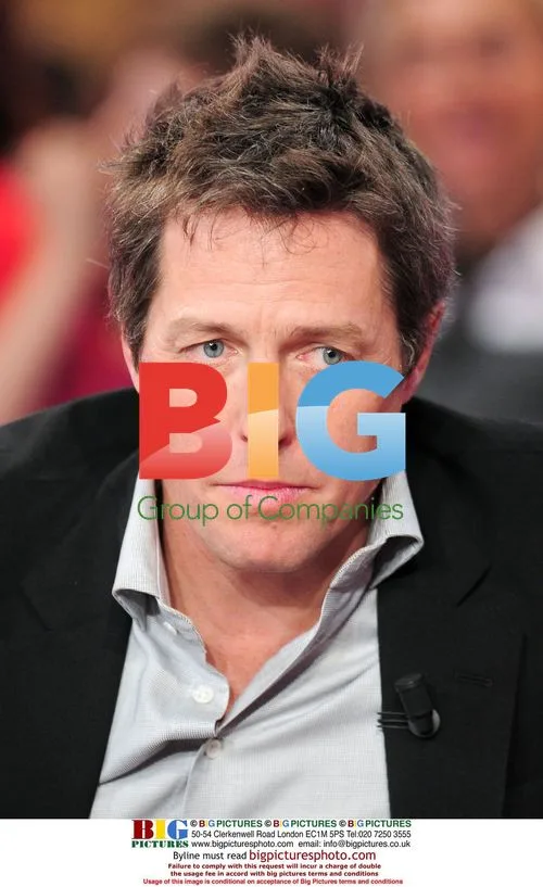Hugh Grant on "Vivement Dimanche" in Paris