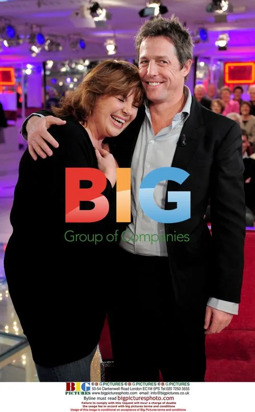 Hugh Grant at 'Vivement Dimanche' TV Show