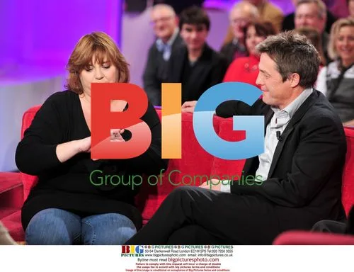 Hugh Grant on "Vivement Dimanche" in Paris