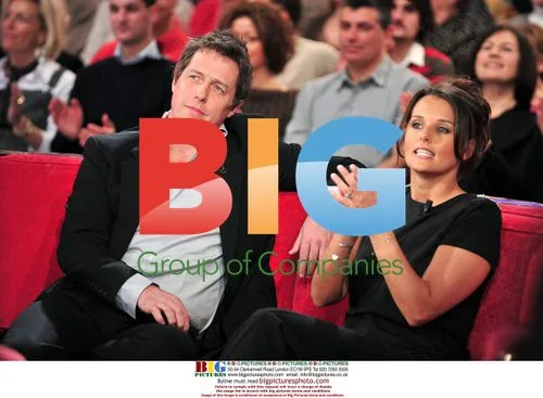 Hugh Grant at 'Vivement Dimanche' TV show