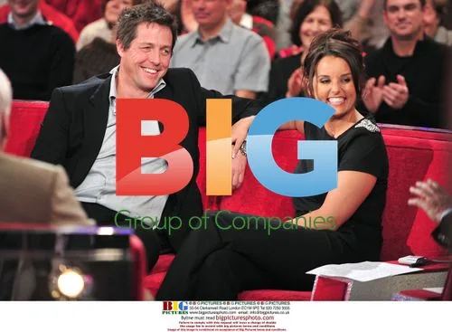 Hugh Grant at 'Vivement Dimanche' TV show