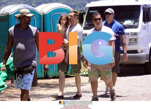 Hugh Jackman shoots commercial with family in Brazil