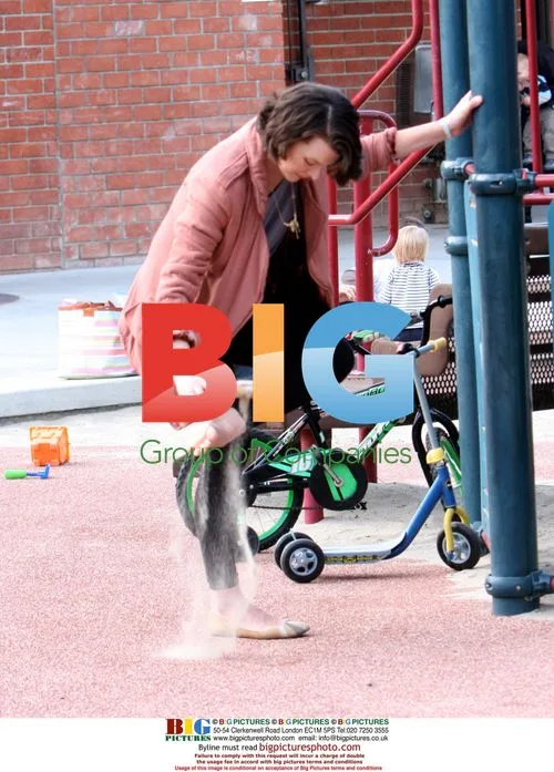 Milla Jovovich and Family Playing