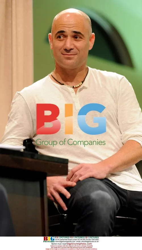 Andre Agassi Book Signing in Coral Gables, FL