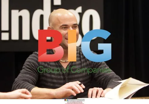 Andre Agassi Book Signing in Toronto