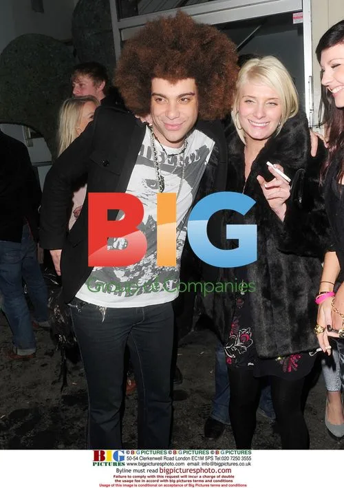Jamie 'Afro' Archer at Mahiki Relaunch Party