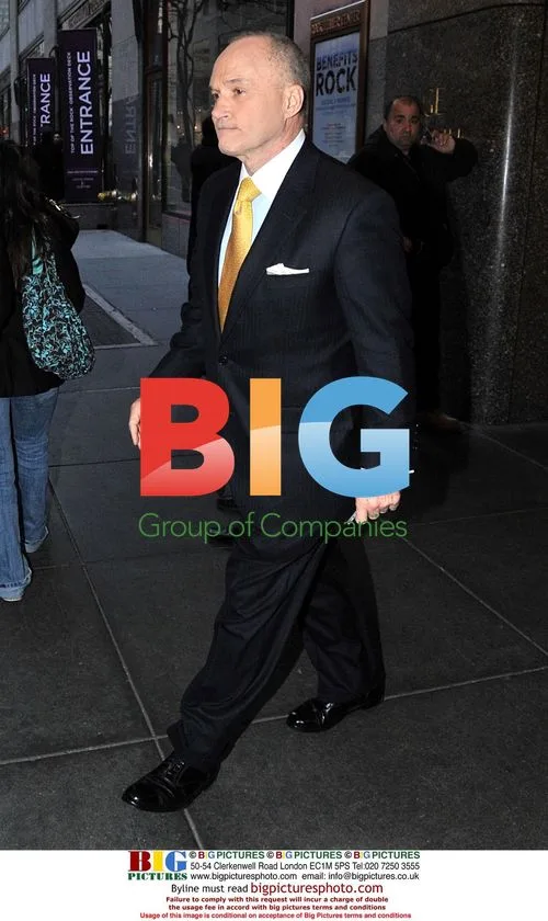 Raymond W. Kelly leaving Rockefeller Center