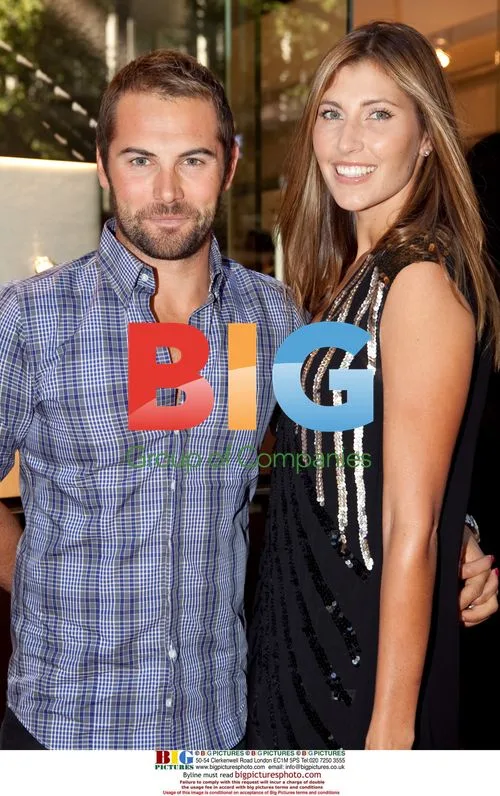 Daniel McPherson and Kristy Townley at TAG Heuer Boutique Opening