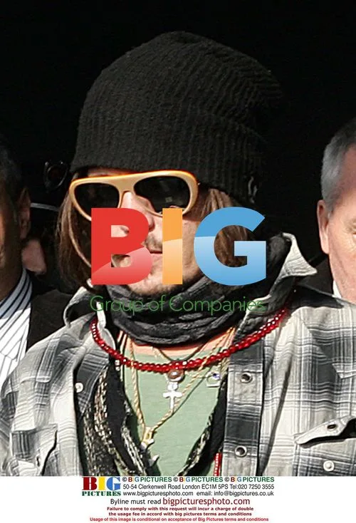 Johnny Depp Arrives in Belgrade