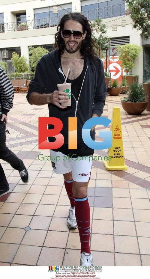 Russell Brand at the Gym