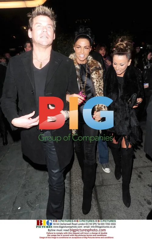 Katie Price attends Legally Blonde show