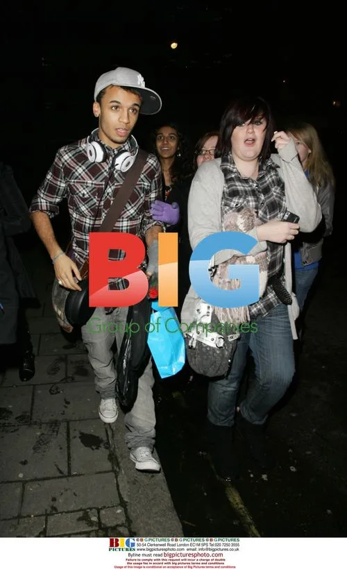 JLS Singer Aston Merrygold Mobbed by Fans