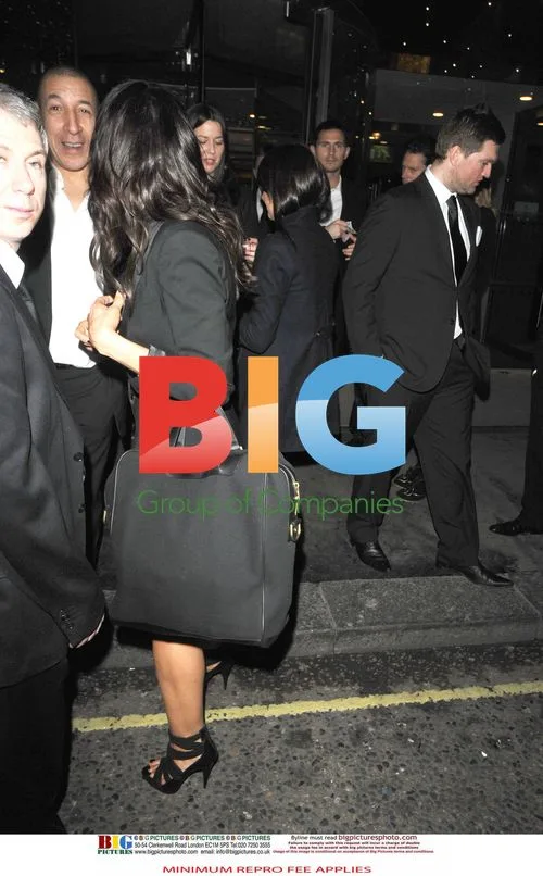 Frank Lampard and Christine Bleakley Arrive at FWA Tribute Awards