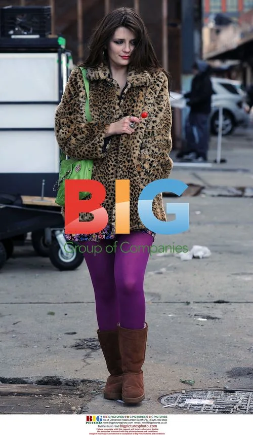 Mischa Barton on Law and Order: SVU Set