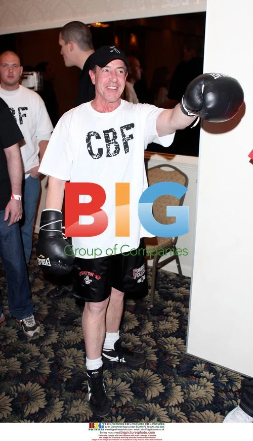 Micheal Lohan and Kate Major at Celebrity Boxing