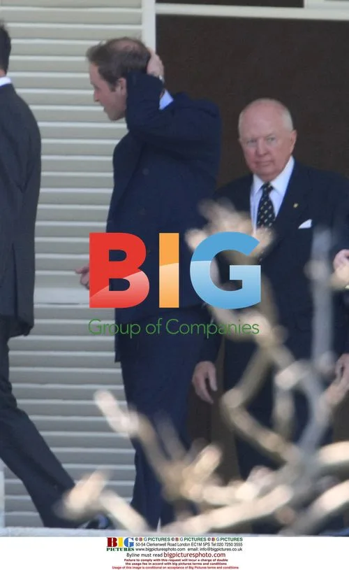 Prince William has lunch in Sydney, Australia