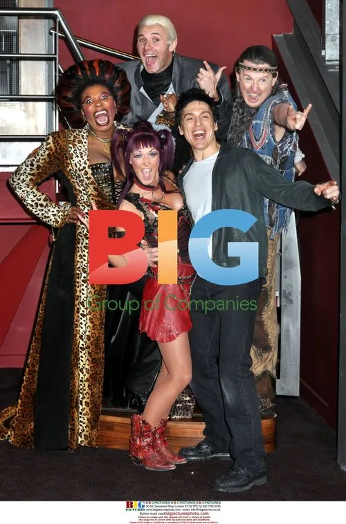 Cast of 'We Will Rock You' at Dublin Photocall
