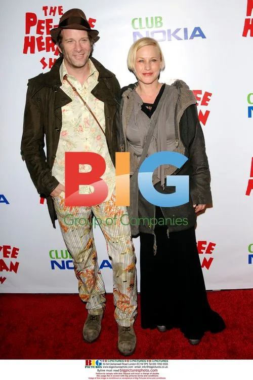 Thomas Jane and Patricia Arquette at Pee-Wee Herman Show