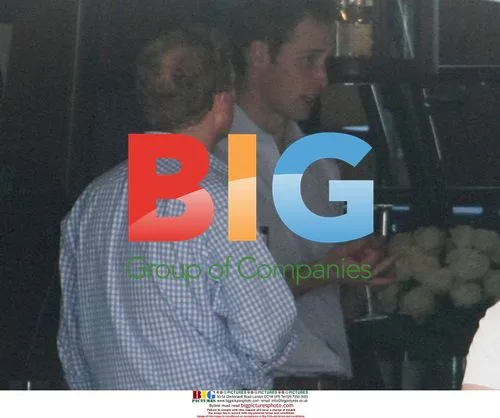 Prince William Getting Off Boat in Sydney