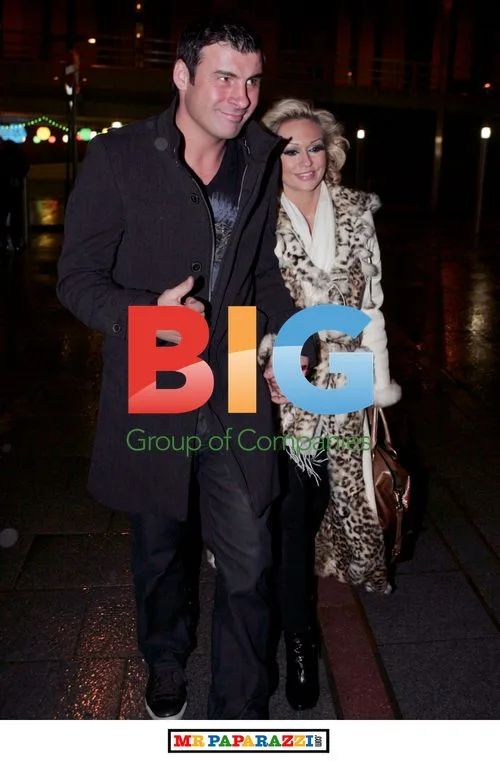 Joe Calzaghe and Kristina Rihanoff at Strictly Come Dancing