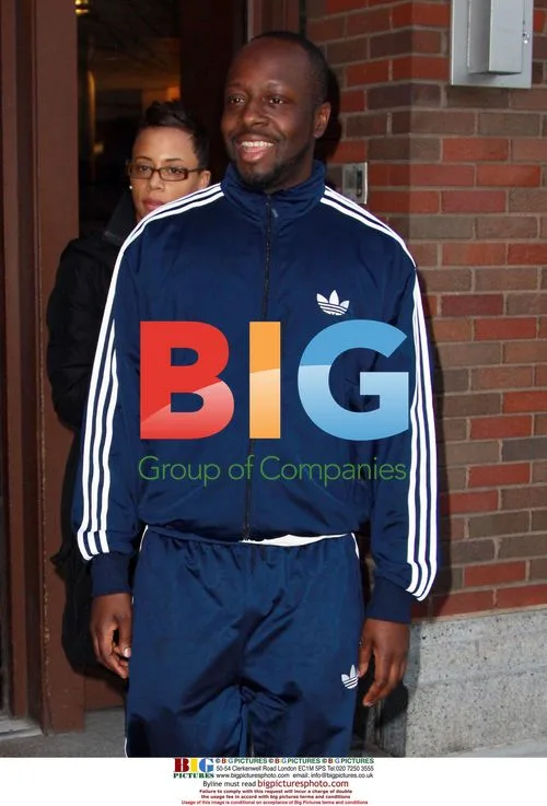 Wyclef Jean Leaving UN Building in NYC